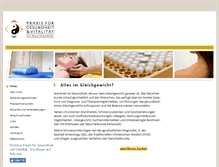 Tablet Screenshot of gesundheitundvitalitaet.de